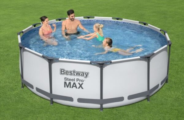 Bazen Steel Pro Max okrugli 366x100-Bestway